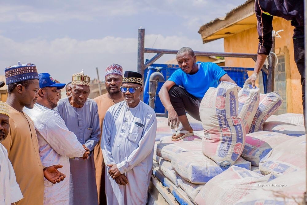 JOS NORTH LGC DONATES CEMENT TO SUPPORT COMMUNITY BRIDGE PROJECT